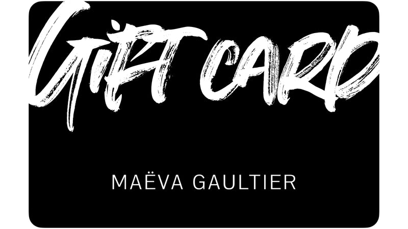 Gift card - Maeva Gaultier