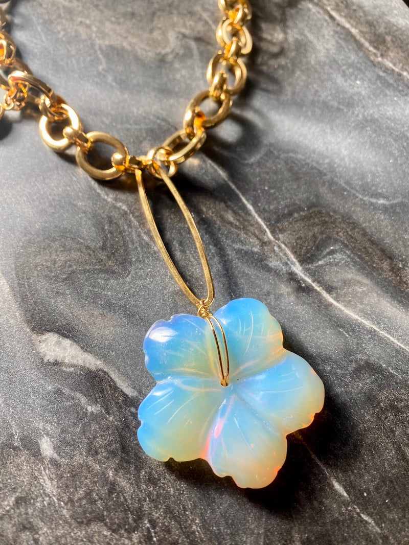 Hawaï in Paris necklace - Maeva Gaultier