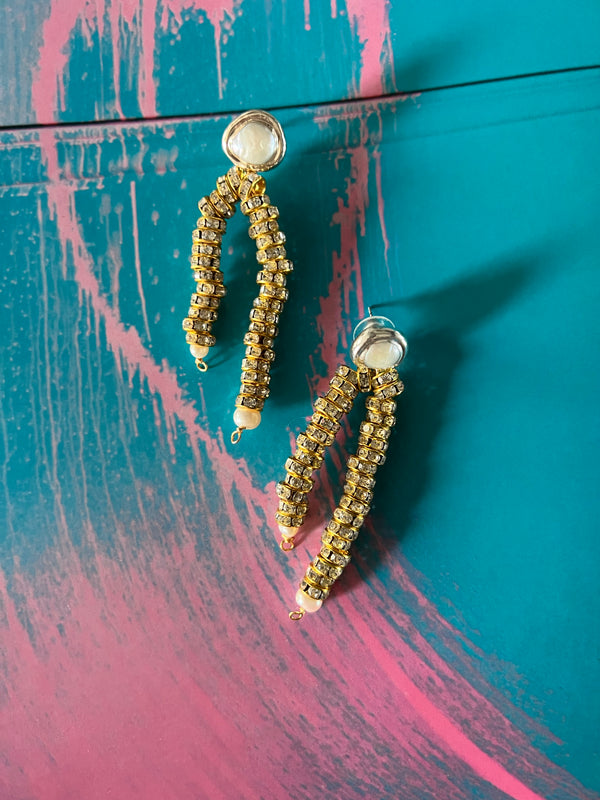 Sparkling DNA Earrings
